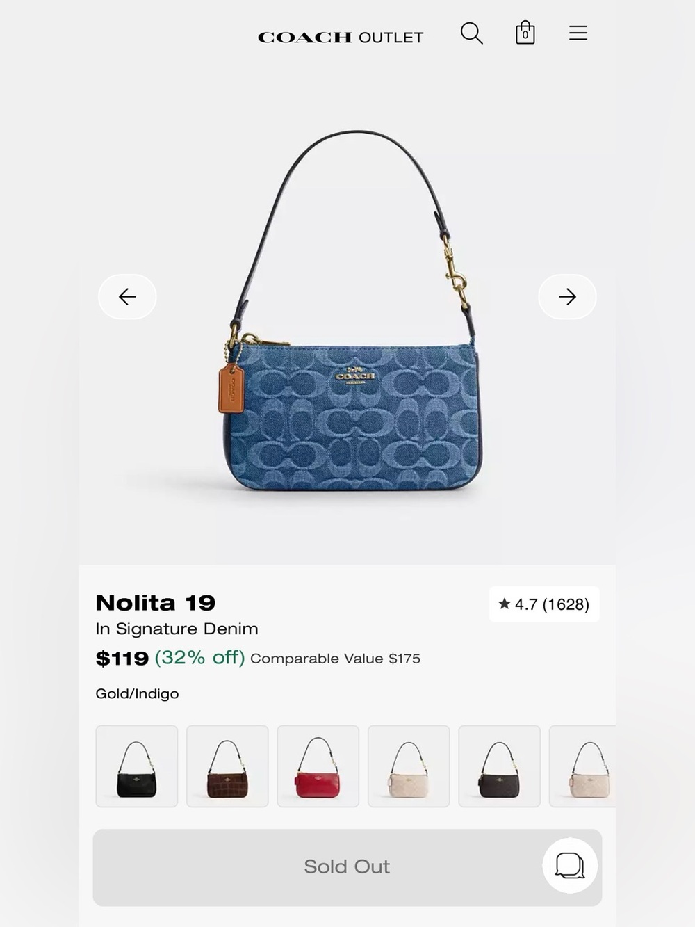 Coach Nolita 19